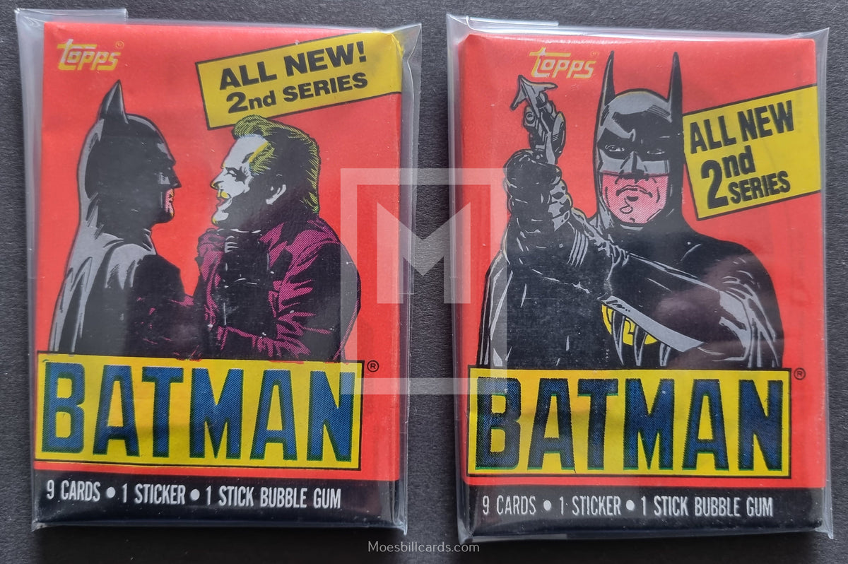 1989 Topps Batman The Movie Series 2 Wax Pack | Moesbill Trading