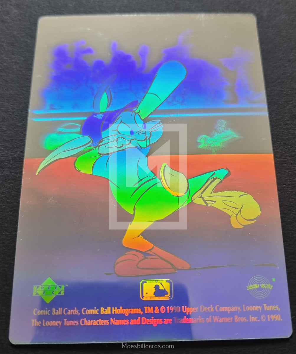 holographic baseball cards Upper Deck Comic Ball Looney Tunes Hologram