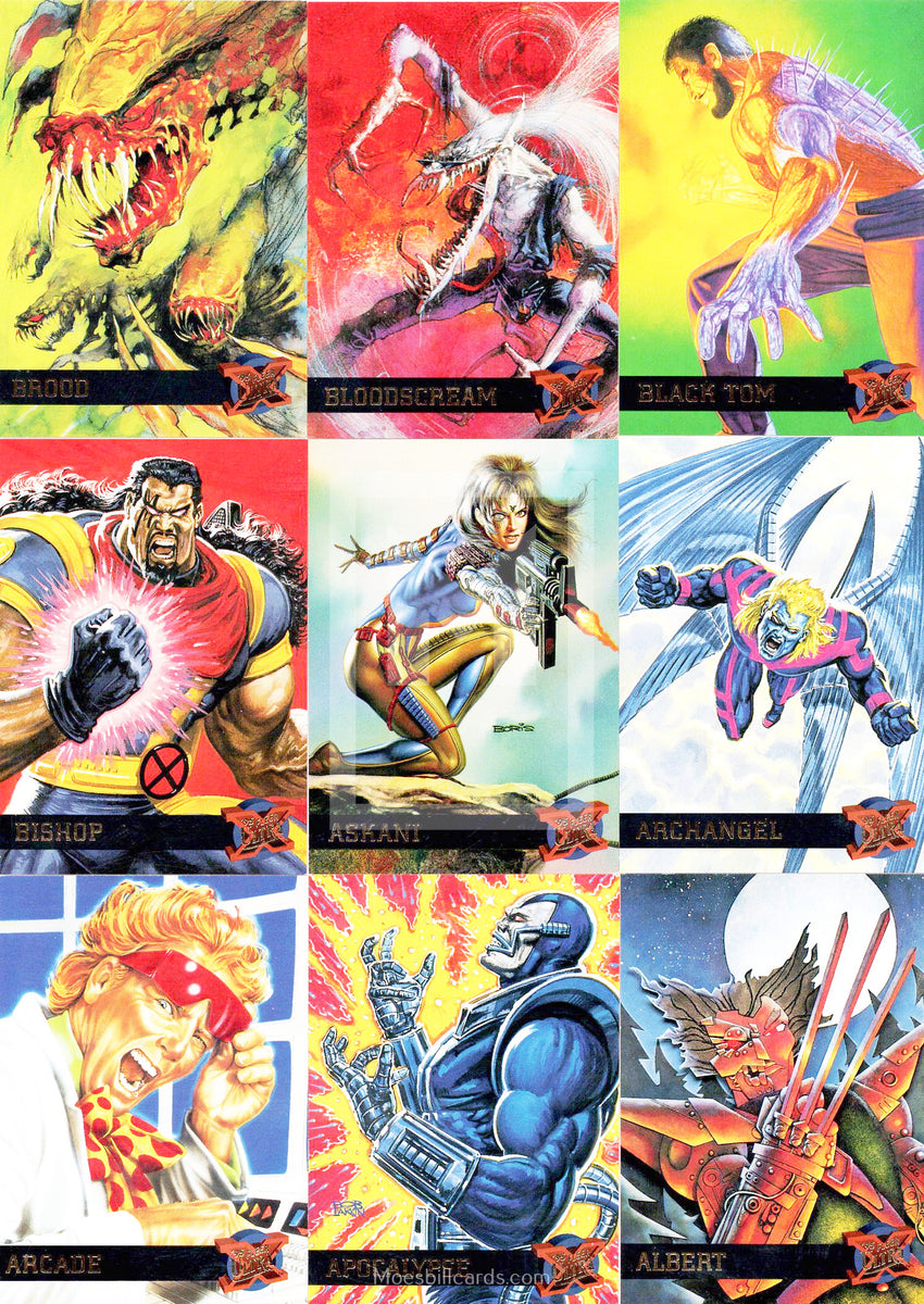 1994 Fleer Ultra Marvel X-Men Card Base Set | Moesbill