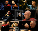 1995 Skybox Star Trek Generations Cinema Collection Widevision Trading Card Base Set
