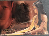 2002-Inkworks-The-Scorpion-King-Movie-Insert-Trading-Card-Visions-of-the-Sorceress-Die-Cut-Foil-S1-Front