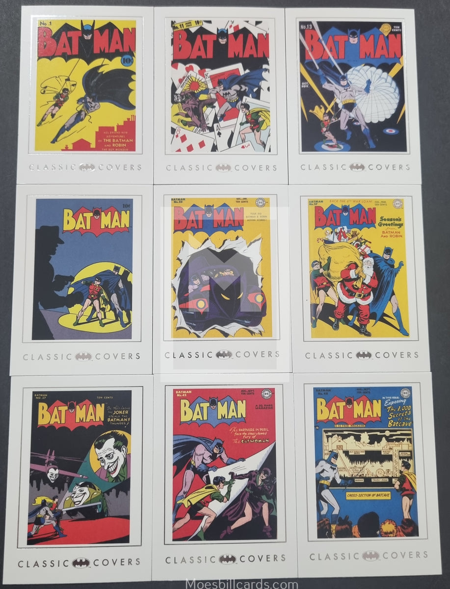 2008 DC Comics Batman Archived 63 Card Base Set |Moesbill Trading