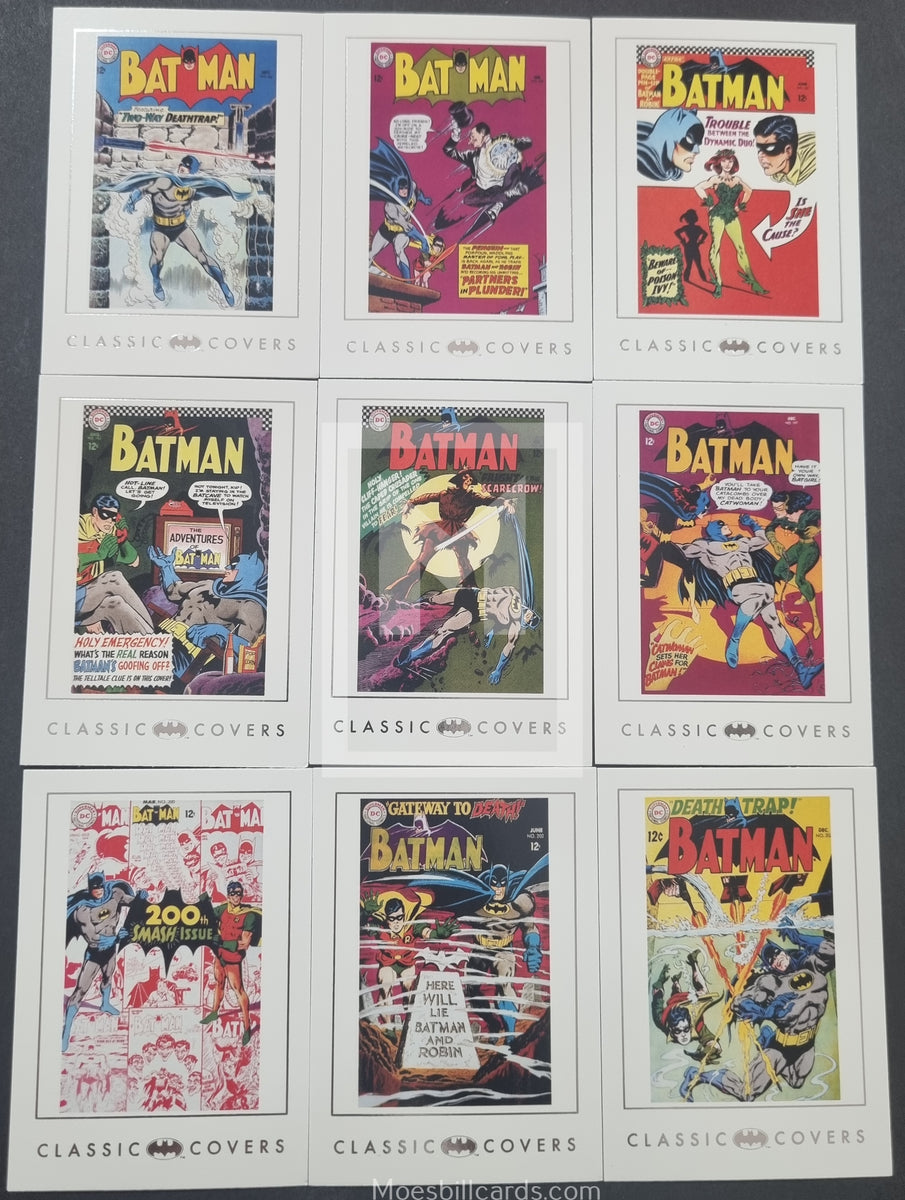 2008 DC Comics Batman Archived 63 Card Base Set |Moesbill Trading