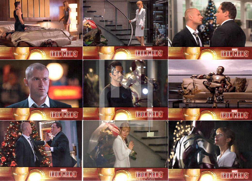 MARVEL Iron Man 3 Movie Trading Card set | Moesbill Trading Cards