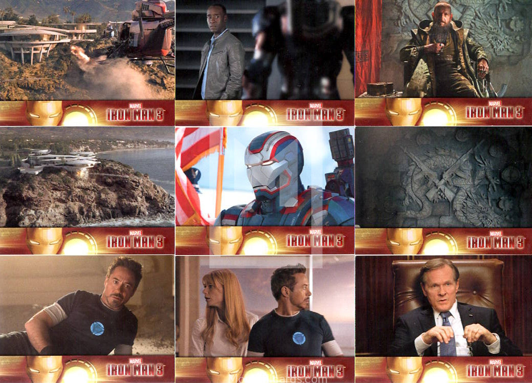 MARVEL Iron Man 3 Movie Trading Card set | Moesbill Trading Cards