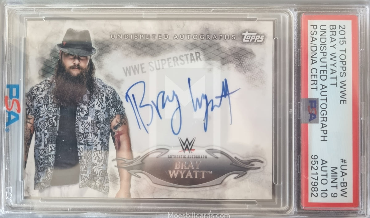 2015 Topps WWE Undisputed Bray Wyatt UA-BW | Moesbill Trading