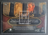2022 Cryptozoic CZX Middle Earth Lord of the Rings Red Parallel Trading Card 8 113/125 Back