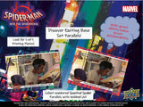 2022 Upper Deck Marvel Studios Spider-Man Into the Spider verse Trading Card Sell Sheet