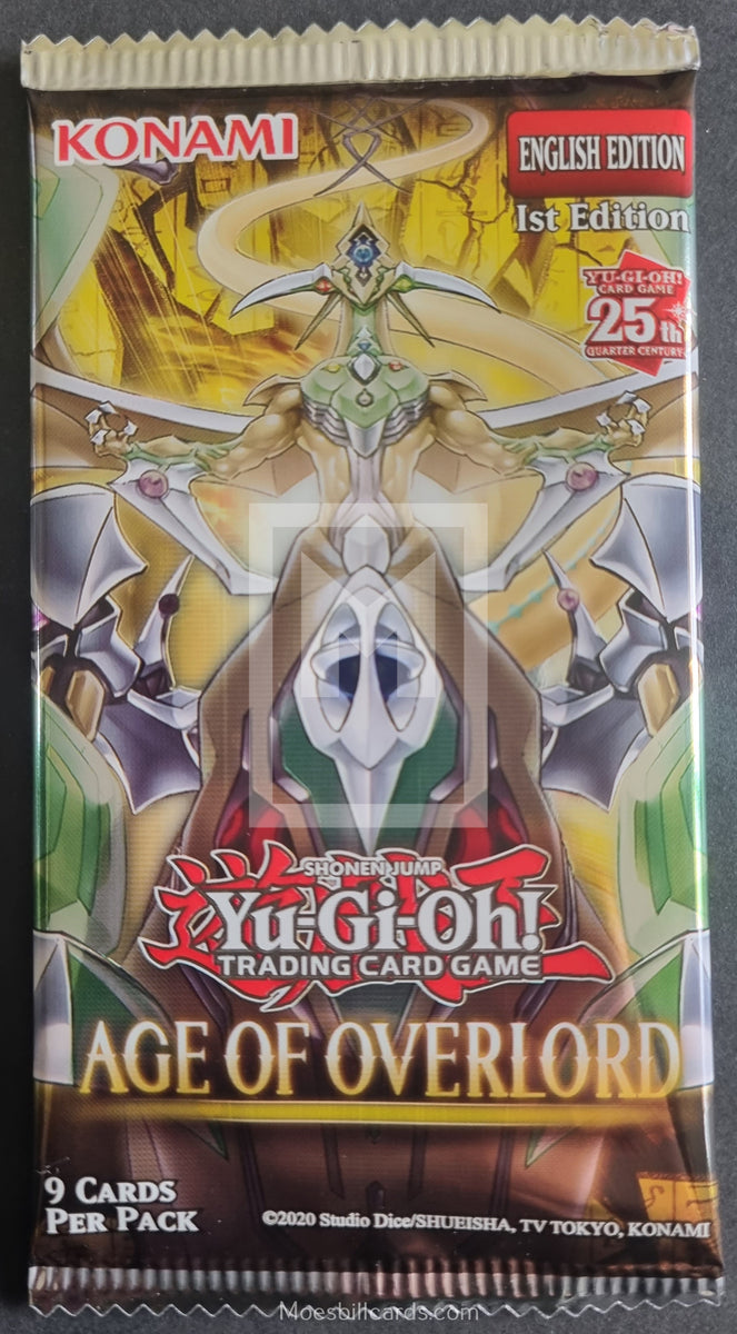 age of overlord yugioh cards Yu-Gi-Oh! Age of Overlord Booster Pack