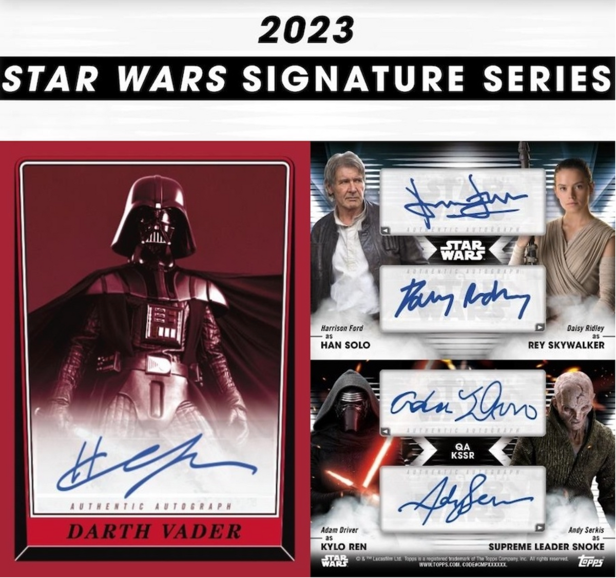 2023 Topps Star Wars Signature Series Box | Moesbill Trading Cards