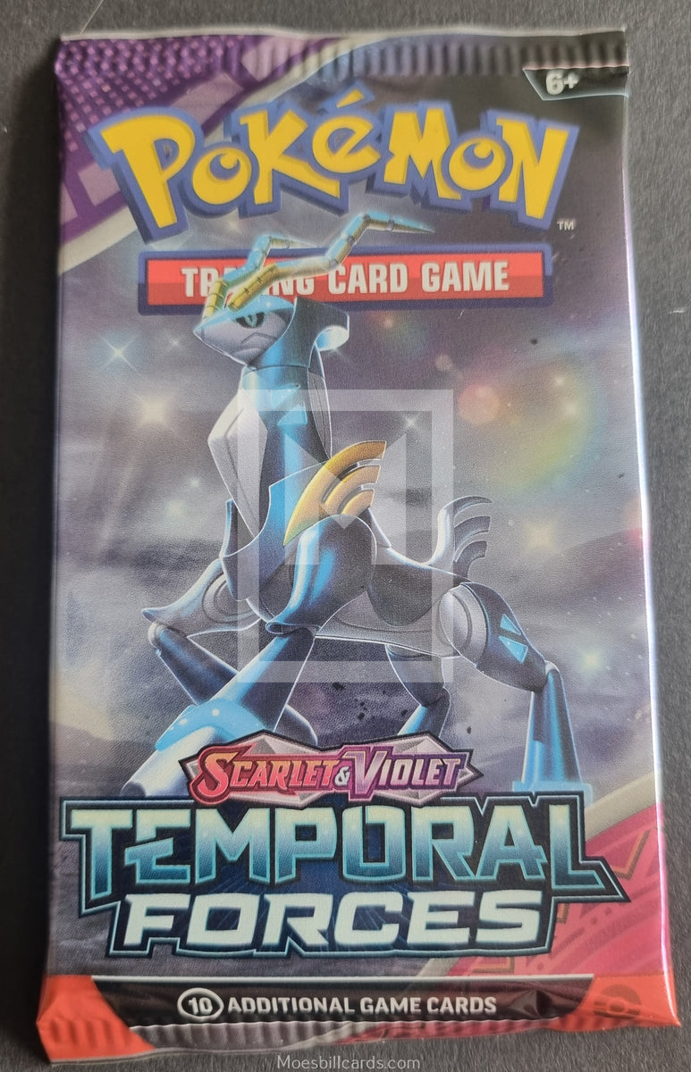 pokemon tcg: scarlet and violet: temporal forces: booster display box Pokemon S&V Temporal Forces Booster Pack Art Set|Moesbill Trading Card –  Moesbill Cards