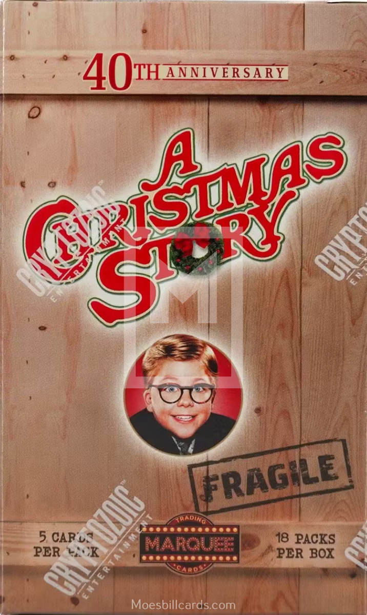 12/16まで海外購入2005 Christmas　Storyporcelain 2024 A Christmas Story Trading Card Box | Moesbill Trading Cards