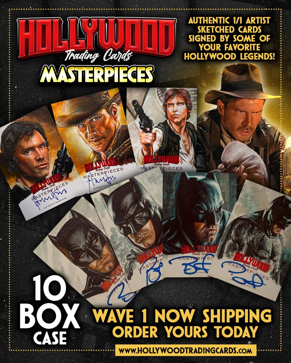 2026 Hollywood Masterpieces Wave 1 Box | Moesbill Trading Cards