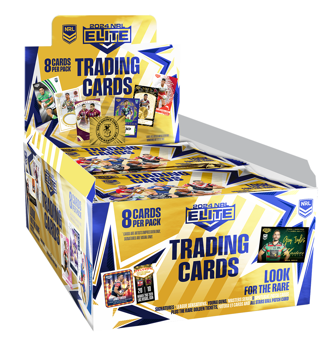 2024 TLA NRL Rugby League Elite Card Box Moesbill Trading Cards