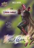 2022 Upper-Deck-Marvel-Allure-Trading-Cards-Character-Posters-Autographs-Paul-Bettany-as-Vision-auto