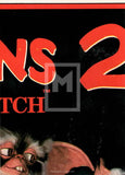 1990 Topps Gremlins 2 New Batch Sticker Trading Card 3 Red Back