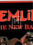 1990 Topps Gremlins 2 New Batch Sticker Trading Card 4 Red Back