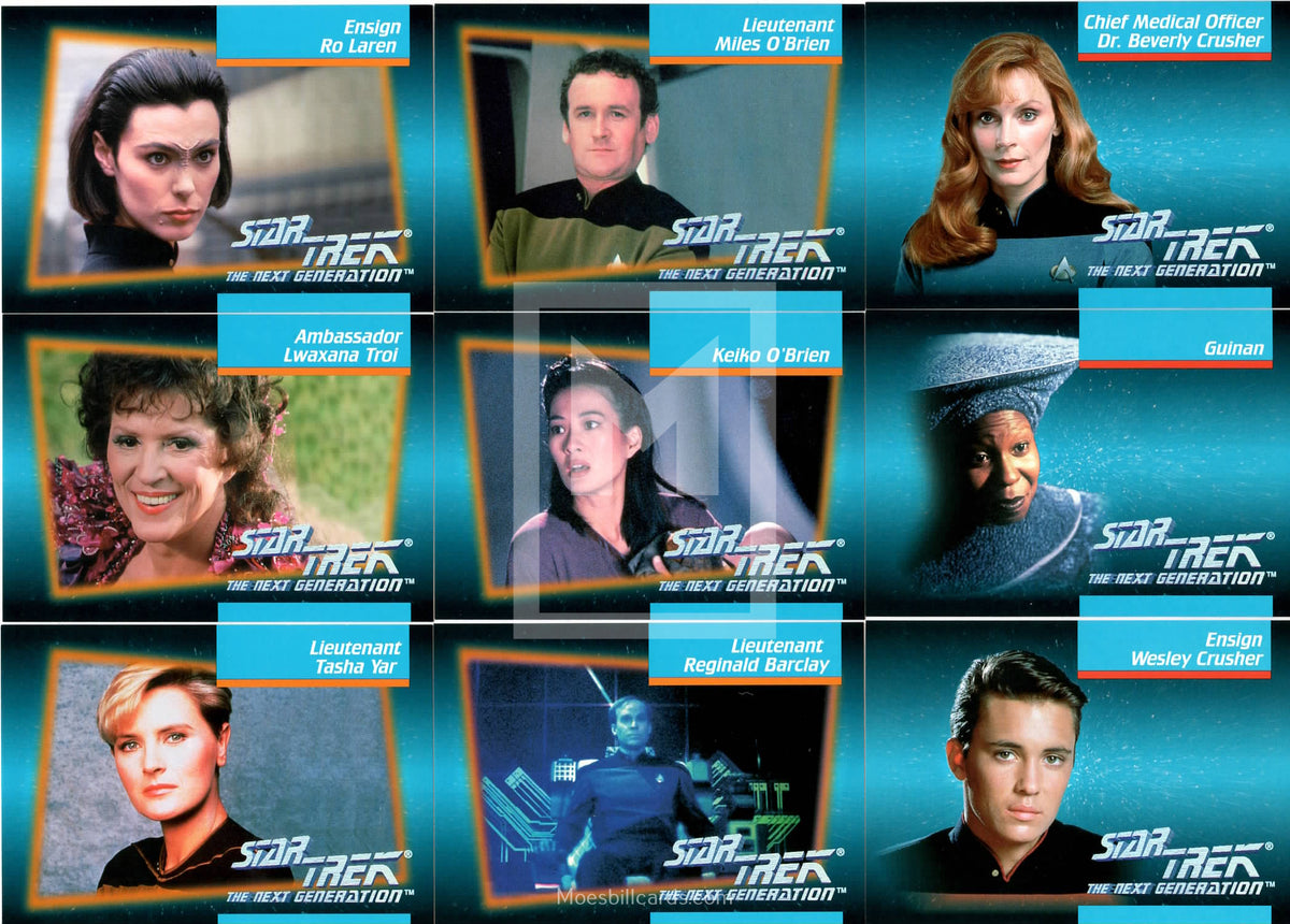 Star Trek Next Generation TNG Inaugural Set | Moesbill