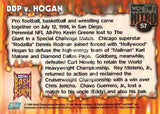 1999 Topps WCW Nitro Retail Insert Sticker S7 Bash At The Beach Trading Card Back