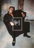 2000 WWF Rock Solid Wrestling The Rock P3 Promo Trading Card Front