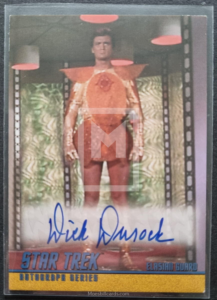 2006 Star Trek Dick Durock A108 Autograph | Moesbill Trading Cards