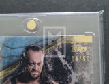2017 Topps WWE Legends Undertaker LA-UN Autograph Trading Card Number