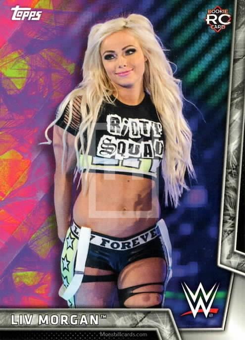 2018 Topps WWE Womens Division Base Liv Morgan | Moesbill Trading 