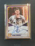 2020 Topps WWE Transcendent Autograph Trading Card A-BC King Baron Purple Parallel Front