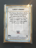 2020 Topps WWE Transcendent Autograph Trading Card A-LE Lacey Evans Green Parallel Back