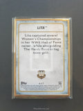 2020 Topps WWE Transcendent Autograph Trading Card A-LT Lita Back