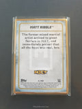 2020 Topps WWE Transcendent Autograph Trading Card A-MR Matt Riddle Back
