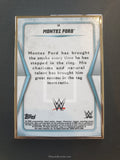 2020 Topps WWE Transcendent Base Trading Card 28 Montez Ford Back