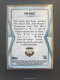 2020 Topps WWE Transcendent Base Trading Card 46 The Rock Back
