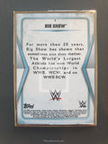 2020 Topps WWE Transcendent Base Trading Card 5 Big Show Back