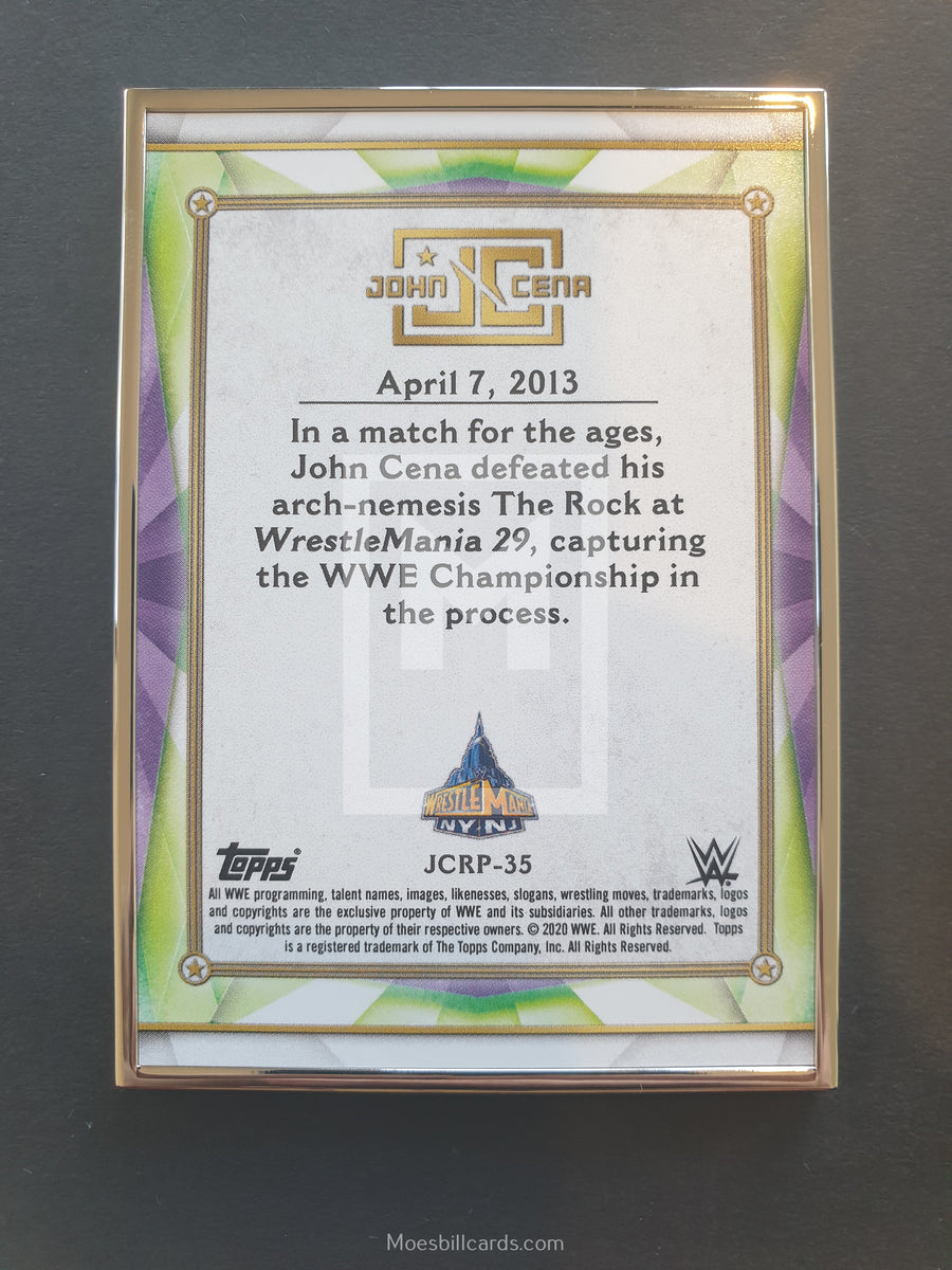 2020 Topps WWE Transcendent JCRP-35 John Cena