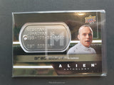 Alien Anthology Upper Deck Dog Tag Trading Card Brad Dourif Front
