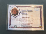 Firefly Verse Bartlett BB Autograph Trading Card Back