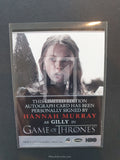 Game of Thrones Season 5 Bordered Murray Autograph Trading Card Back