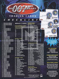 James Bond 40th Anniversary Promo Sell Sheet Trading Card Back