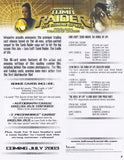 Lara Croft Tomb Raider The Cradle of Life Promo Sell Sheet Trading Card Back