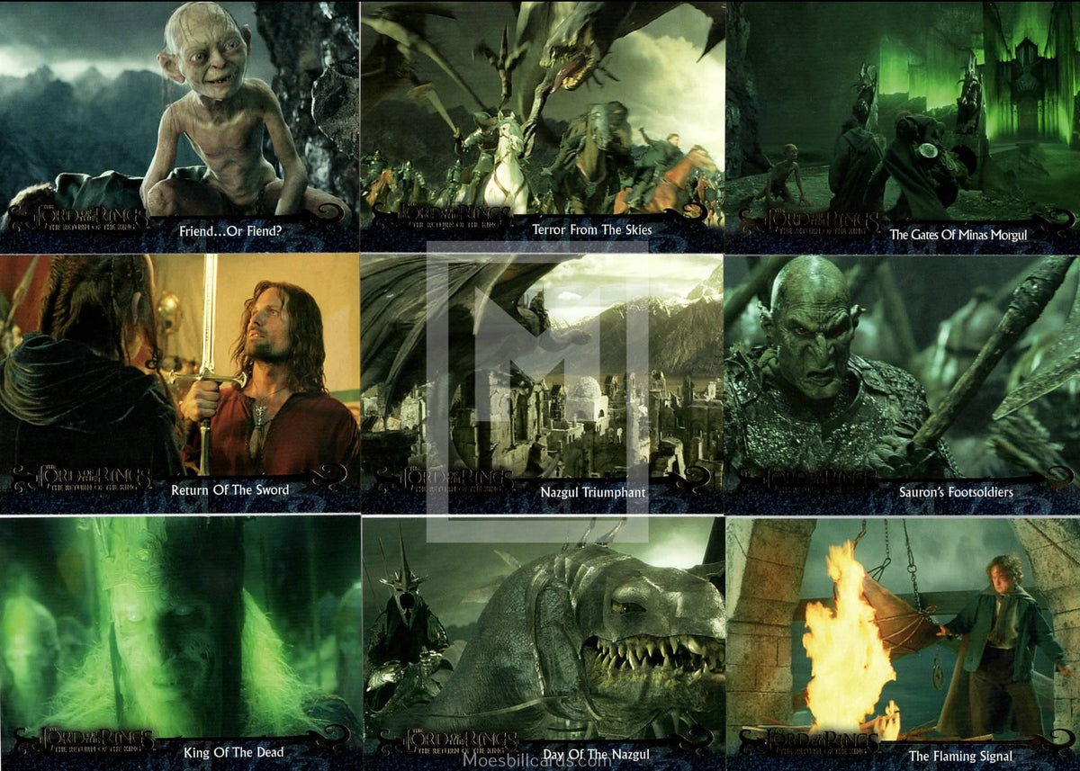 The Lord Of The Rings Masterpieces II 72-Card Base Set - Trading Card Collection