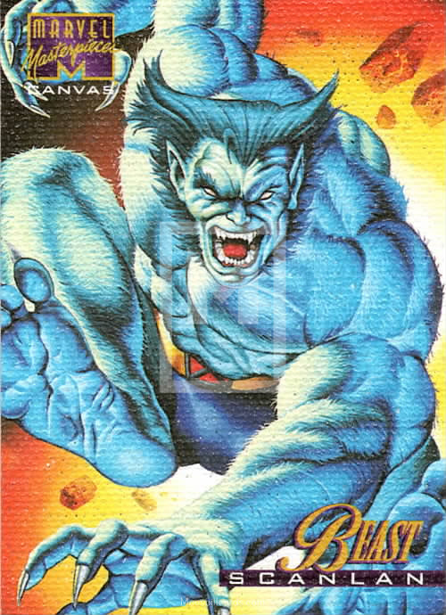 1995 Marvel Masterpieces Canvas Insert Chase | Moesbill Trading