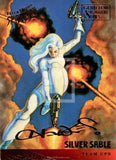 Spider Man 95 Gold Foil Signature Series Trading Card Silver Sable 127 Front