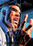 Spider Man 95 Gold Foil Signature Series Trading Card J Jonah Jameson 29 Front