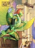 Spider Man 95 Gold Foil Signature Series Trading Card Vulture 62 Front