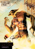 Spider Man 95 Gold Foil Signature Series Trading Card Jackal 69 Front
