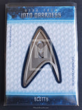 Star Trek Movie Into Darkness B17 Scotty Badge Trading Card Front