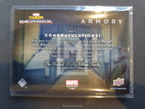 Thor Ragnarok Marvel Upper Deck AS-7 Memorabilia Trading Card Back