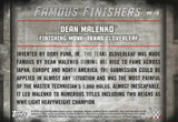 WWE Undisputed 2015 FF-19 Dean Malenko Famous Finishers Trading Card Back