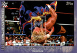 WWE Undisputed 2015 FF-25 Mr Perfect Curt Hennig Purple Parallel Famous Finishers trading card Front
